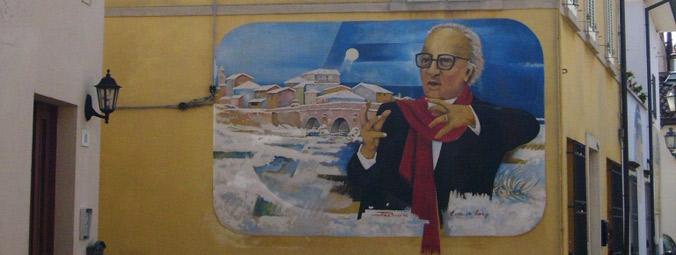 Murales of Federico Fellini